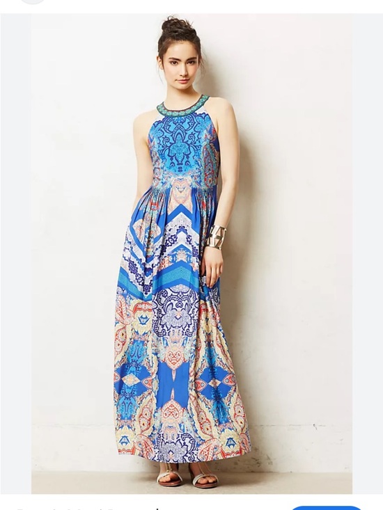 Ranna Gill Dresses & Skirts - Anthropologie Ranna Gill 10 Boteh Maxi Dress